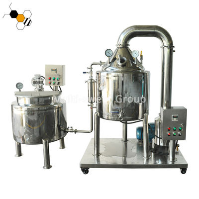 qualité Doubles réservoirs 2T Honey Filtering Machine Honey Extractor d&#039;épaississement usine